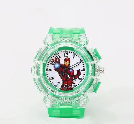 “Superhero Time: La Collezione di Orologi LED per Giovani Eroi”