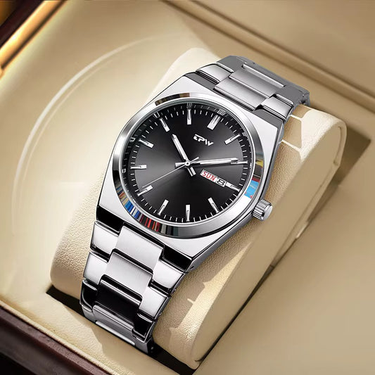 Eterna Prestige Black and Steel