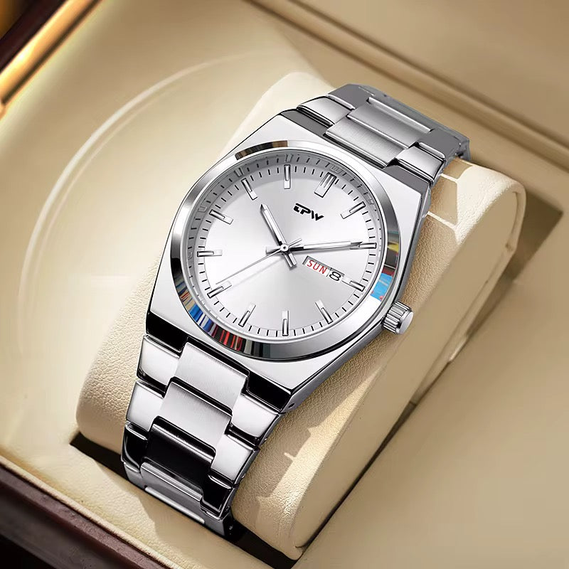 Eterna Prestige Silver and Steel