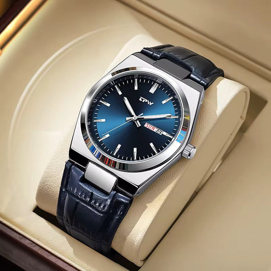 Eterna Prestige Blue Leather