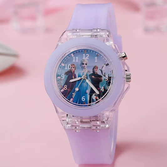 Magic Watch for Girls - Purple Luminous Dial